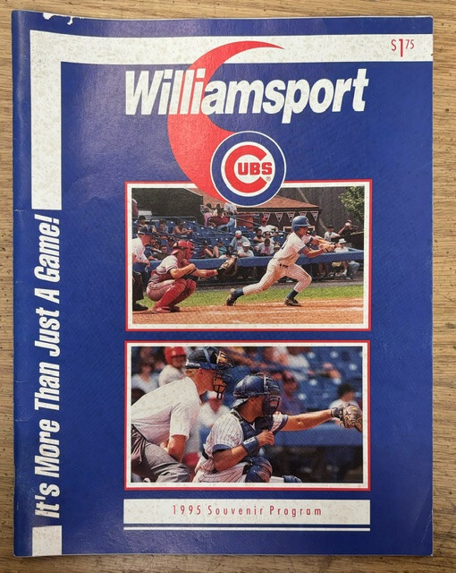 9 Williamsport PA Baseball Programs Bills Cubs Crosscutters 1987-2005
