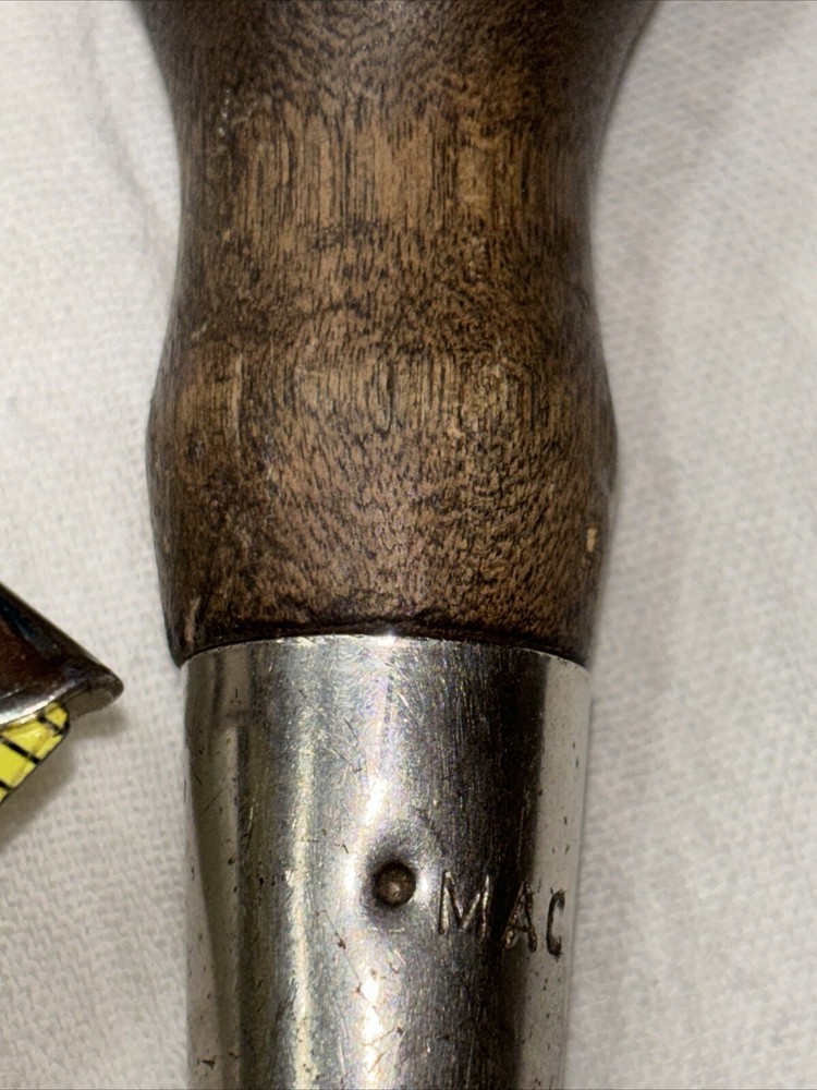 Vintage Mac Tools Flathead Screwdriver Mac Imprinted 10.5” Total Length