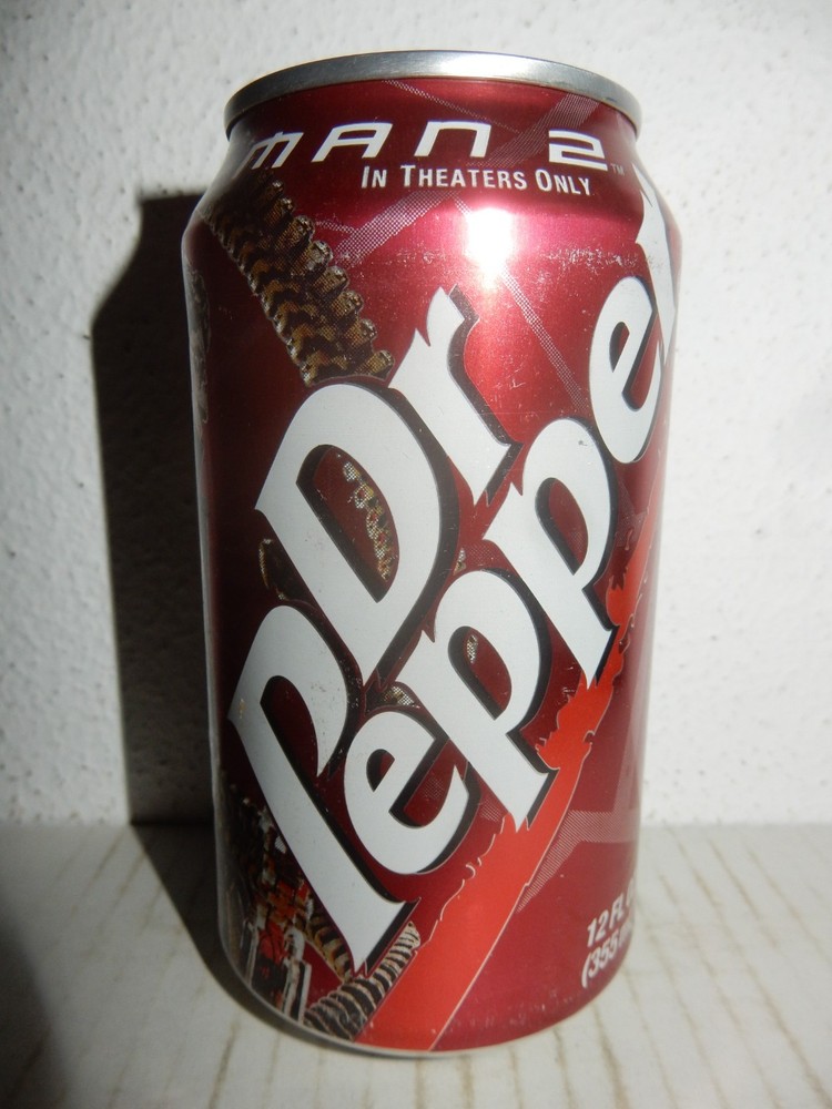 SPIDERMAN Dr. PEPPER Soda can from U.S.A. (355ml) Empty !! 05