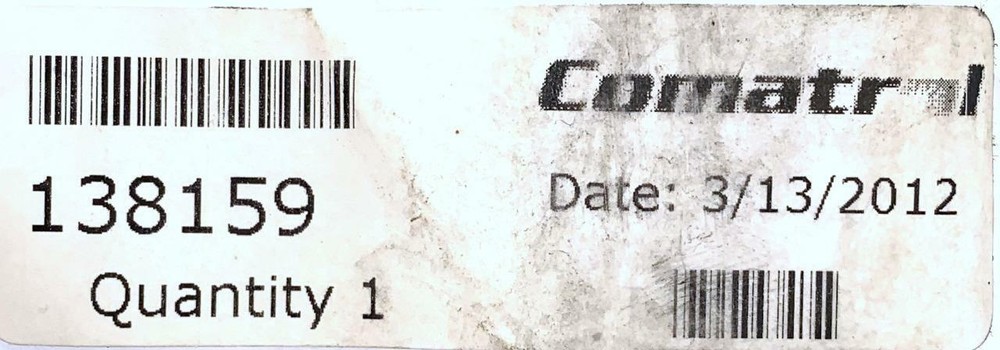 Comatrol 138159 Check Valve