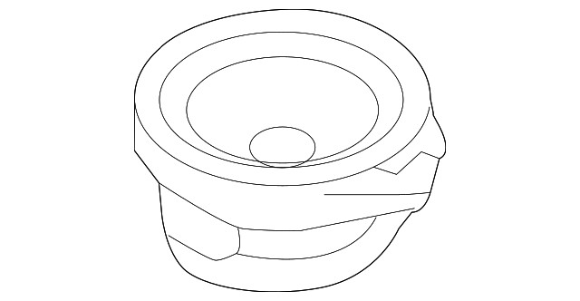 Genuine Ford Inst Panel Speaker ET4Z-18808-G