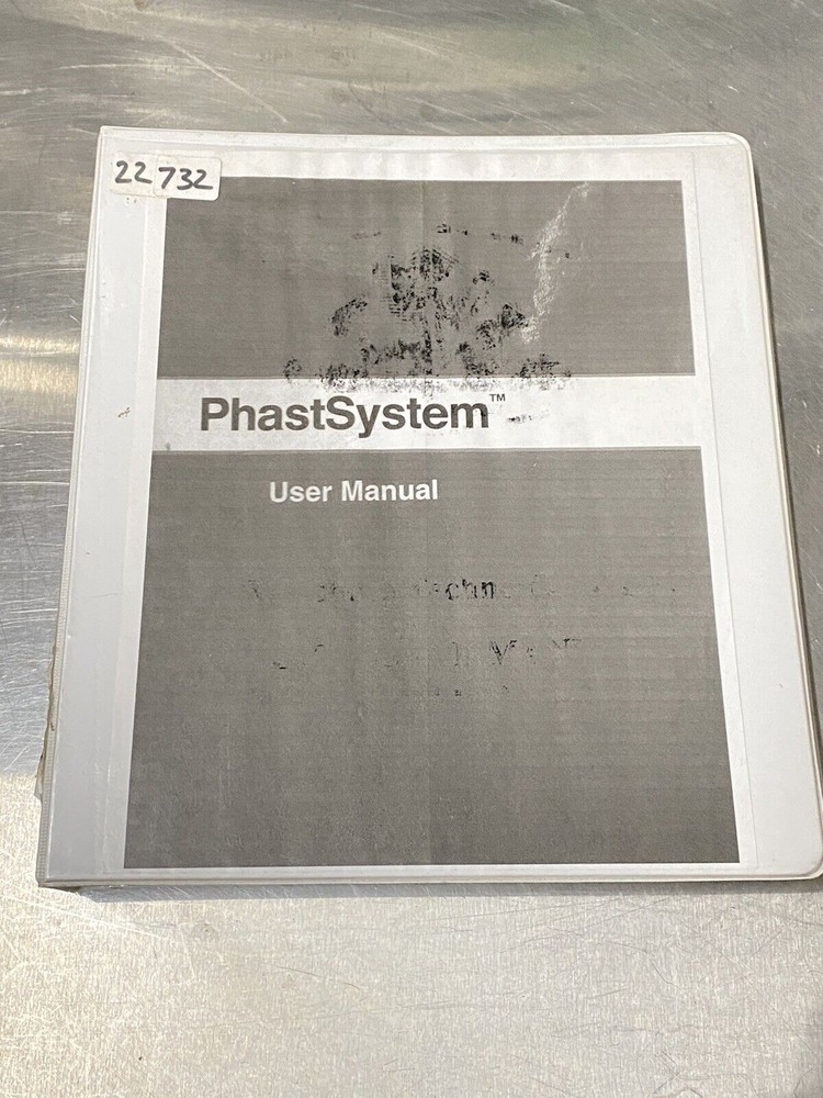 Pharmacia Phast System Electrophoretic Syst - Users Guide / Instruction / Manual