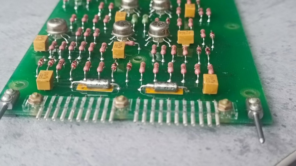 Soviet electronic processing board, amplifier shaping module.