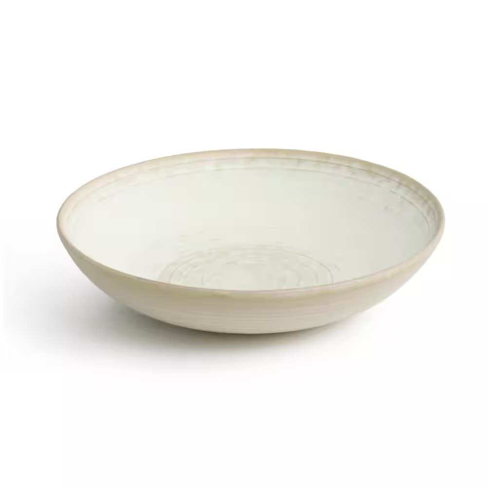 (12 Piece) Dreamweaver round Earthenware Dinnerware Set in Matte White