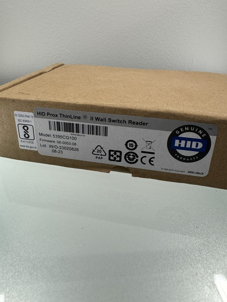HID Prox ThinLine II 5395CG100 Wall Switch Reader - AS-IS Untested
