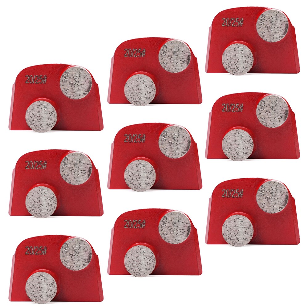 X9 Durable Medium Bond Diamond Segments 20/25 Grit Floor/Concrete Grinding Disc