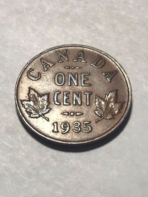 1935 Canada Small Cent XF #15540