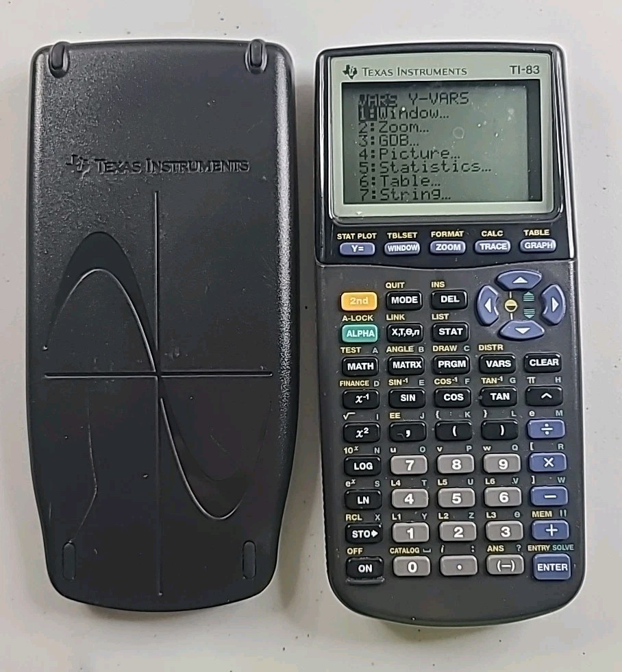 Texas Instruments TI-83 Graphing Calculator - Black