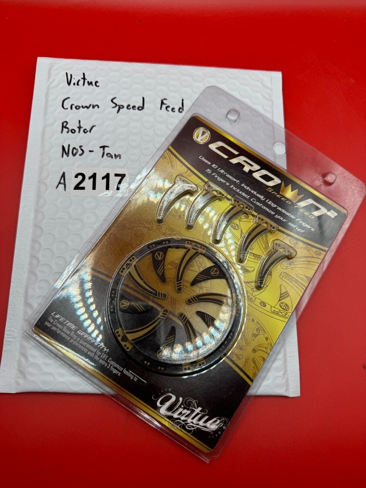 Virtue Crown Speed Feed Rotor  NOS-Tan