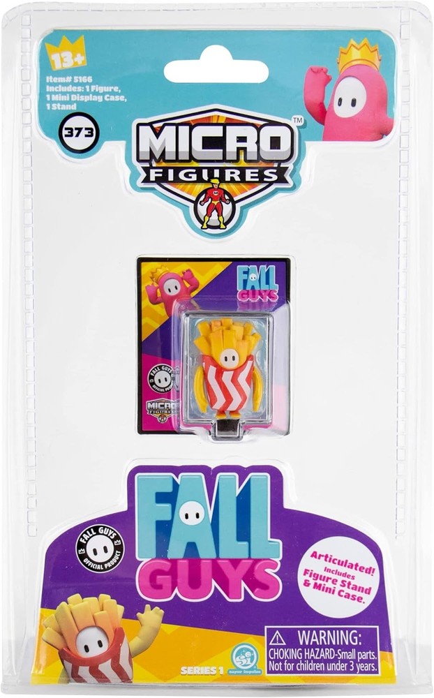 World's Smallest Fall Guys Micro Figures (4-Pack)