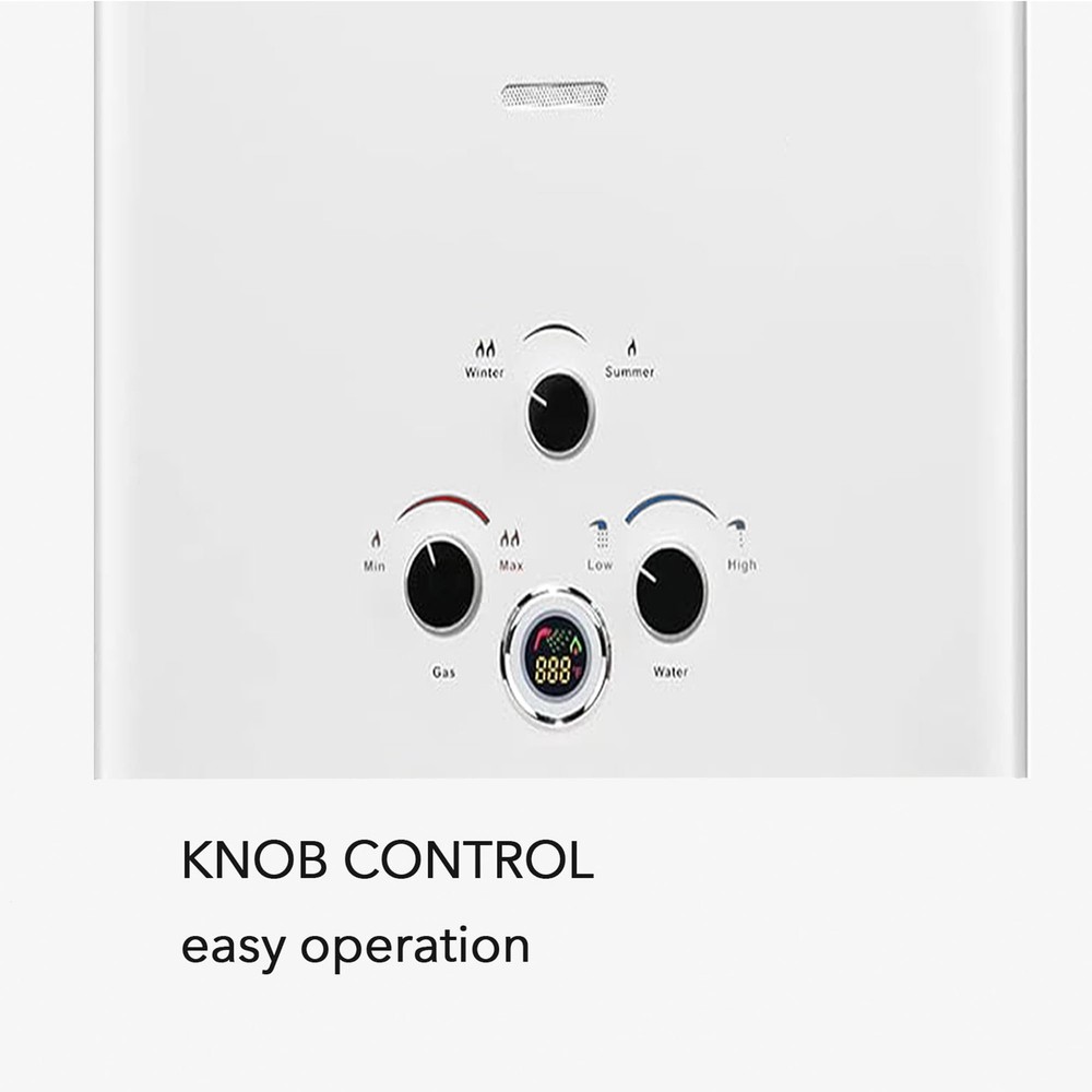 18L Hot Water Heater, LPG Propane Gas Water Heater, On Demand Instant Boiler ...