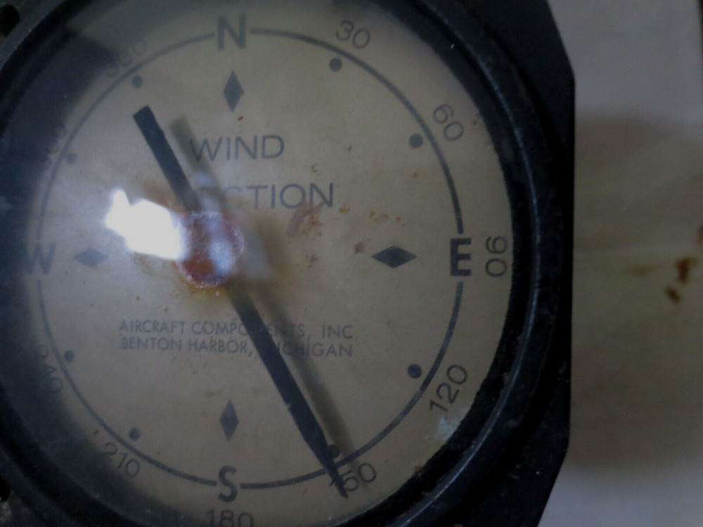 Bendix Wind Direction Gauge Indicating Magnetic Compass