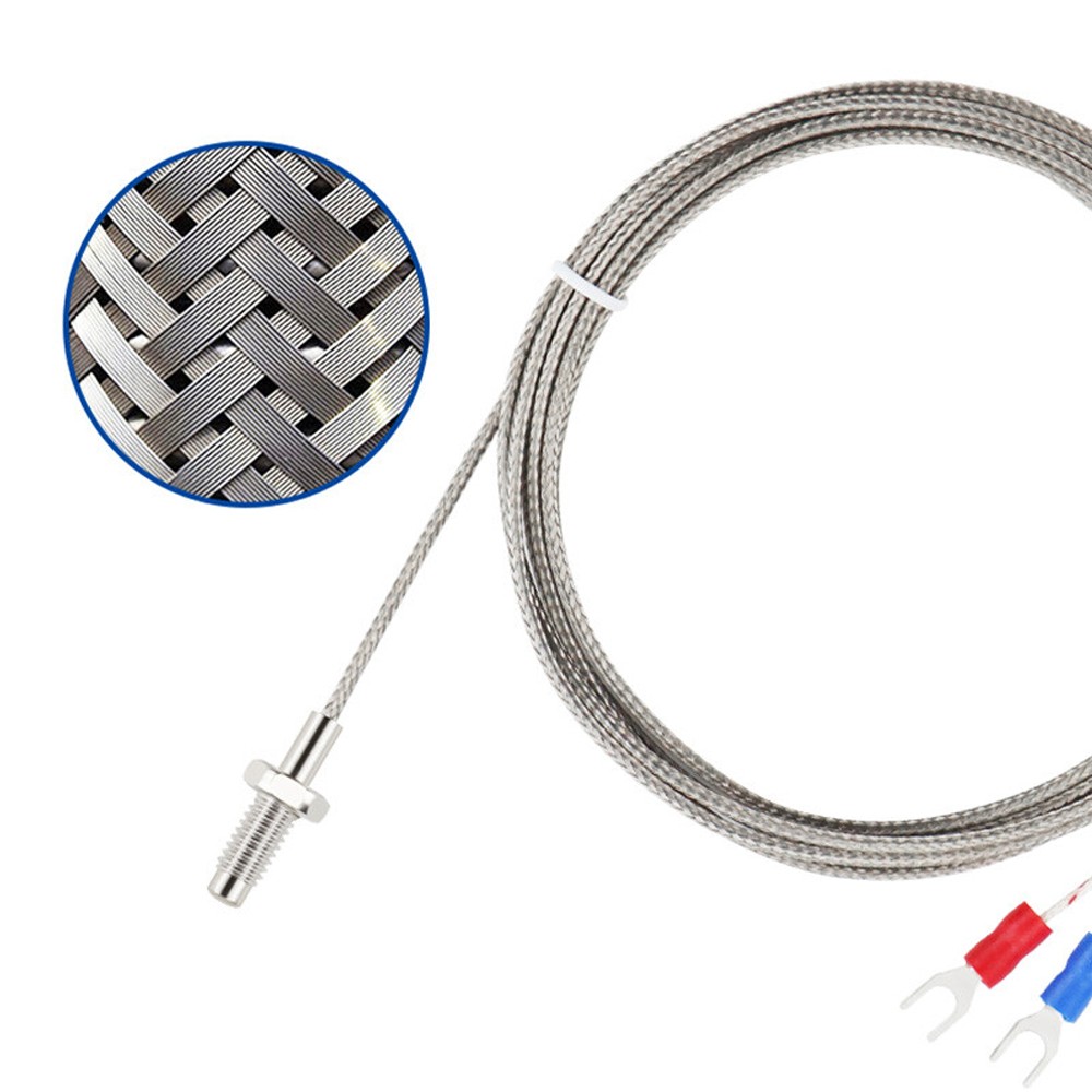 M6 K E Type Thermocouple Probe High Temperature Sensor Thermistor Sensor Probe