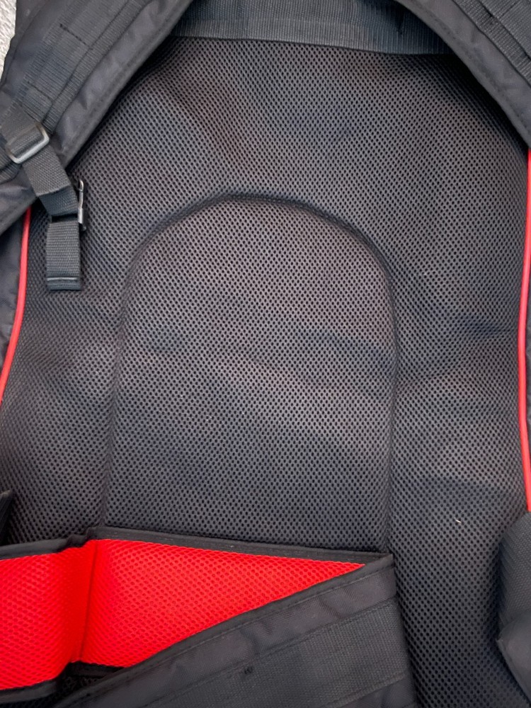Hydro Force paddle board carrying backpack; black with red trim; new