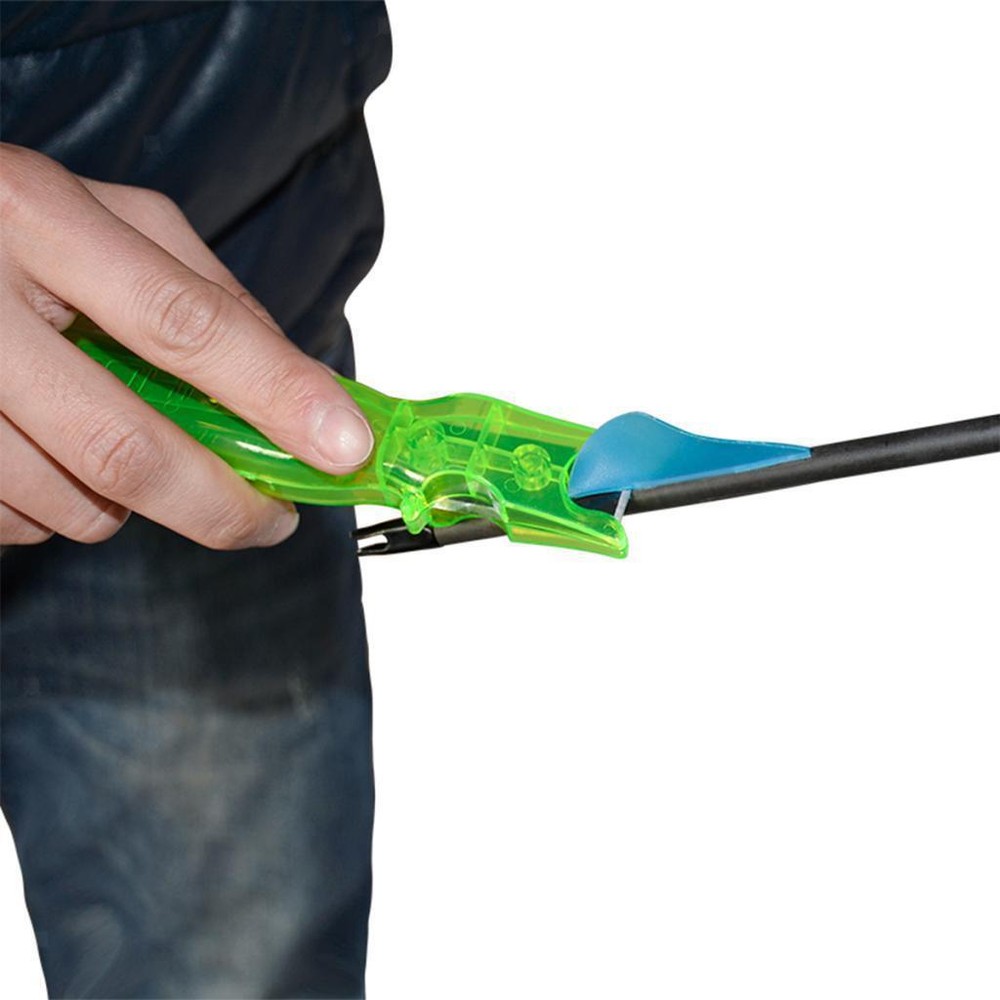 with Outdoor Fletching Scraper And Green Handle