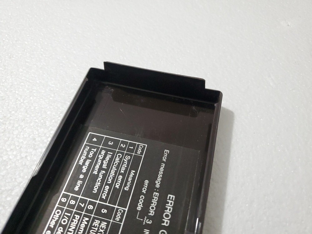 Cover ONLY for Sharp PC-1360 Calculator