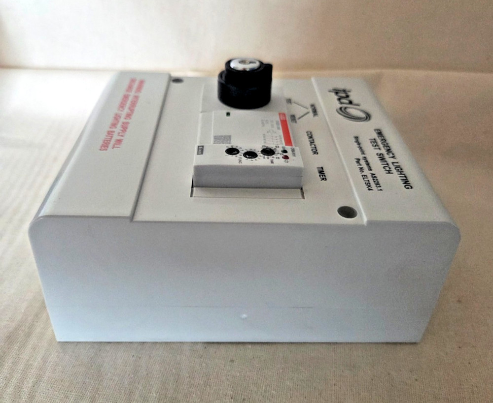IPD Emergency Lightning Test Switch ELTSK4 25A 240 VAC