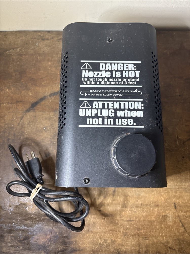 The Fog Machine - Black Untested As Is