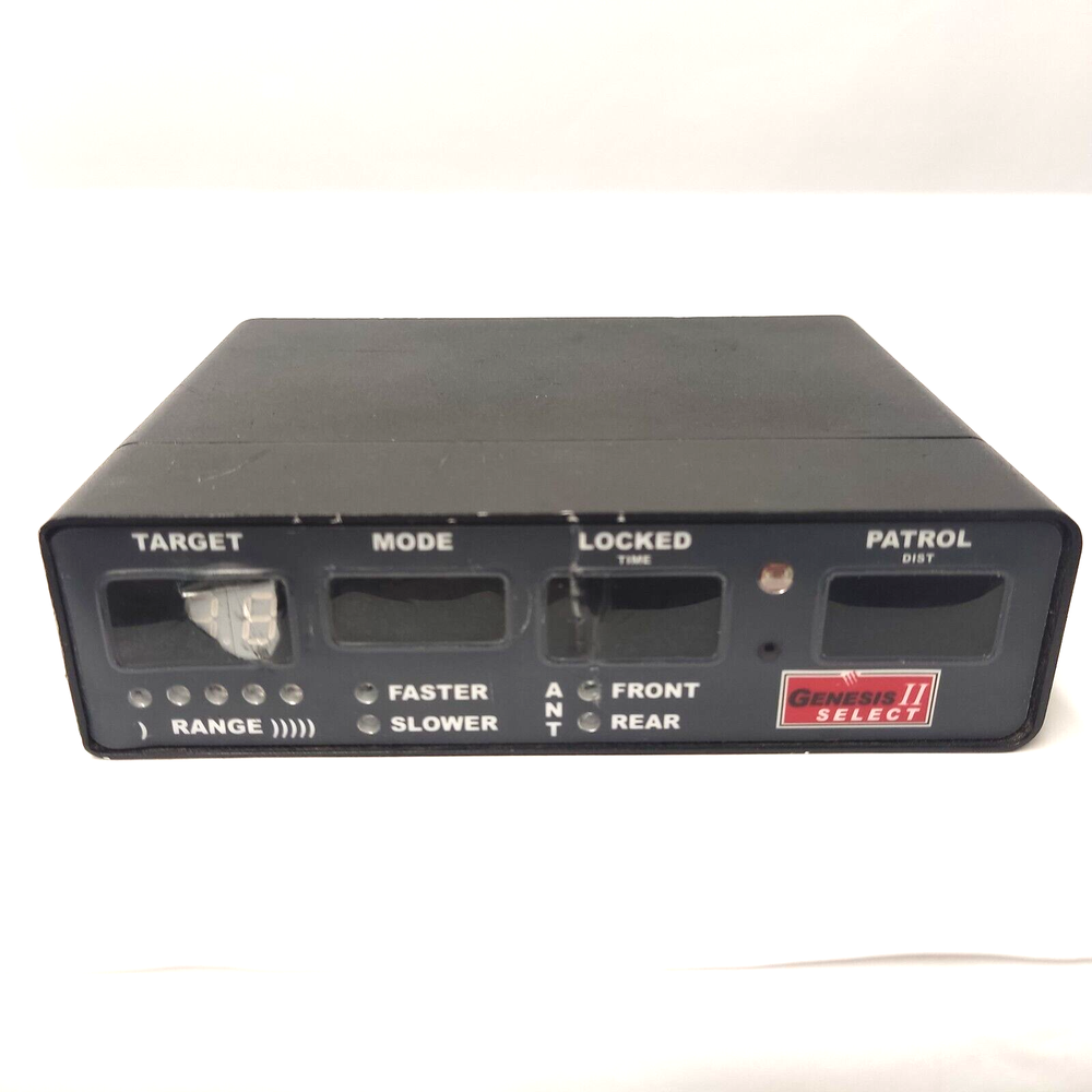 Decatur Genesis II Select Radar Base Unit w/ faceplate