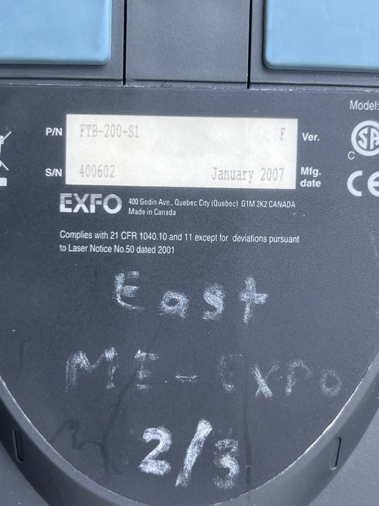 EXFO FTB-200-S1 WITH FTB-8510