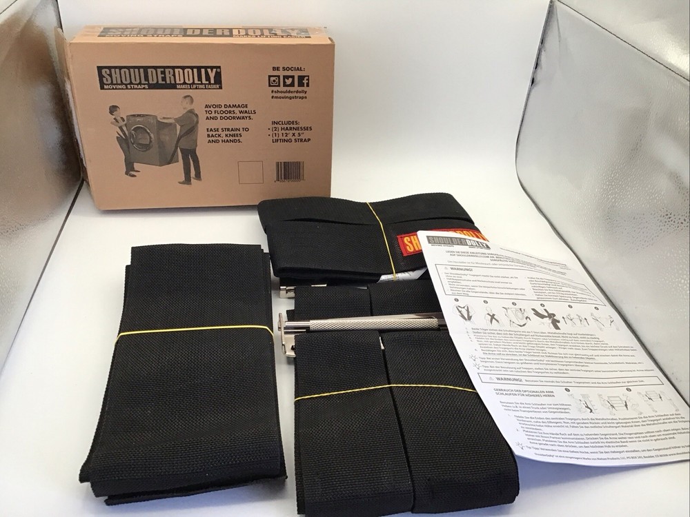 Shoulder Dolly Moving Straps New In Box Lifting Strap Harnesses