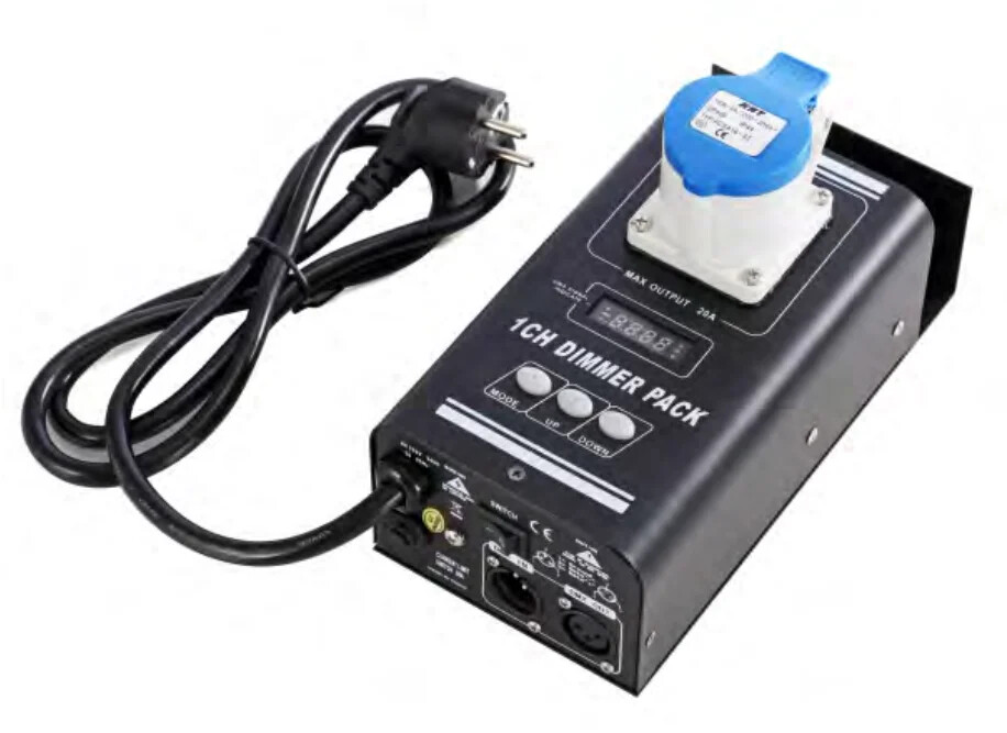 1 Channel Dimmer Pack Dmx512 Dimmer Pack for Control Lights High Quality