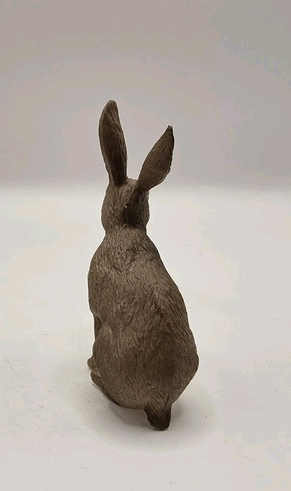 Rabbit Hare Figure Plastic 2 5"H Realistic