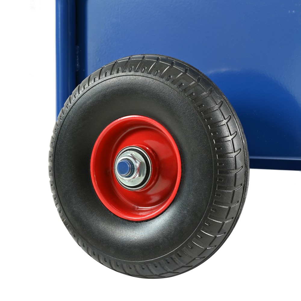 Heavy Duty Panel Dolly Slab Dolly Two Nice Handles 10" Solid Rubber Tires