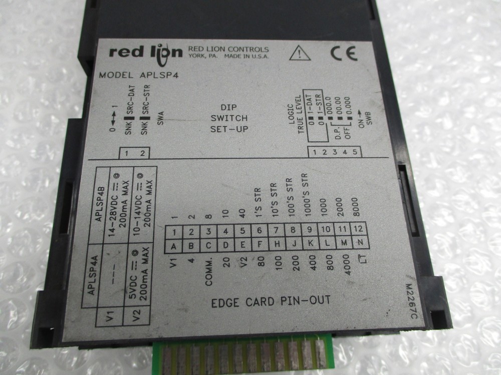 RED LION CONTROLS APLSP4 PANEL METER NSNP