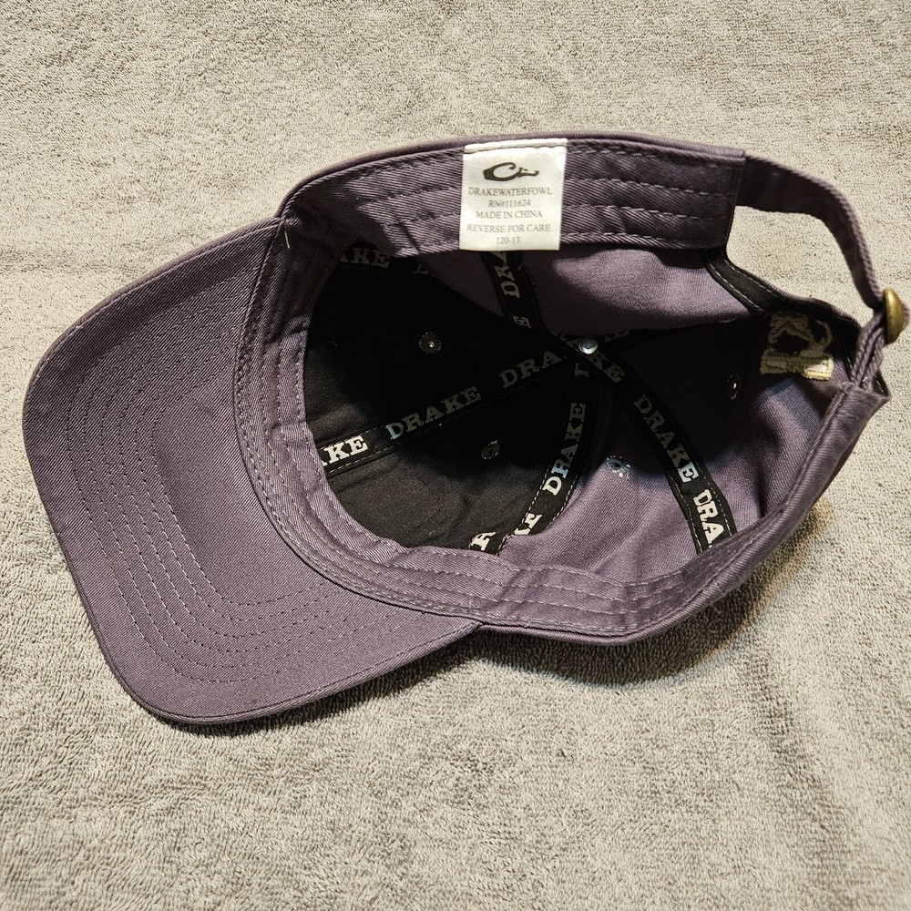 Drake Waterfowl Systems One-Size Hat Cap Gray Patch Front Hat Cap