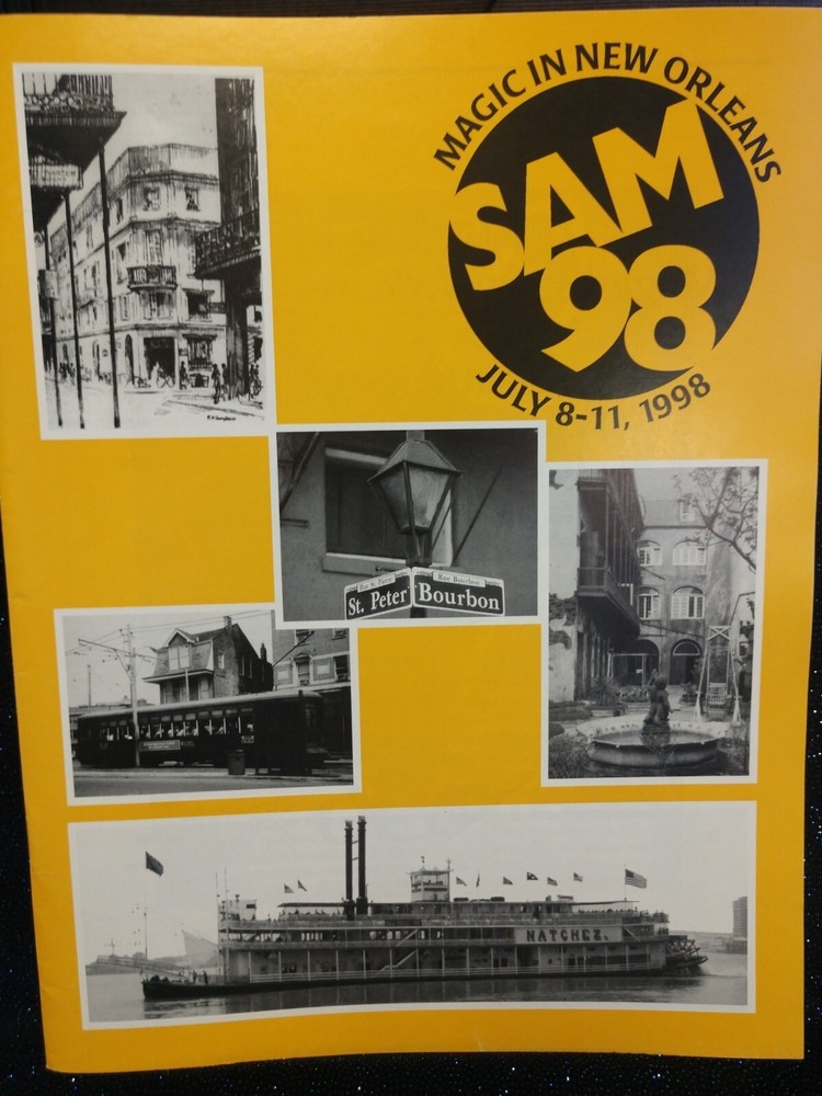 SAM Convention 1998 Magic in New Orleans Souvenir Program