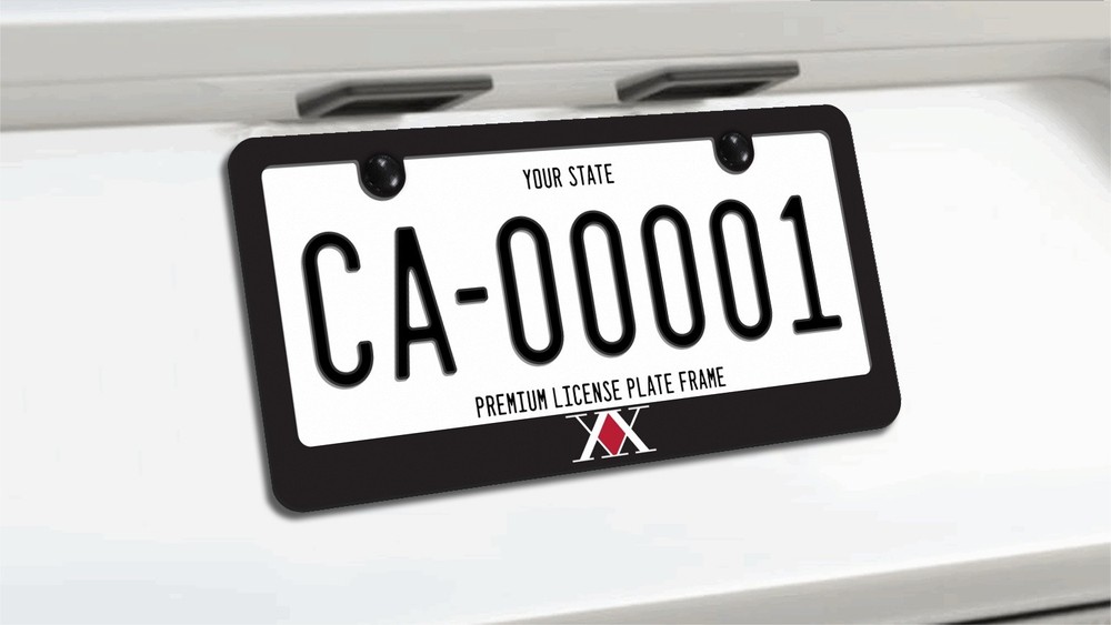 Hunter X Hunter Anime Japan Plastic Car License Plate Frame