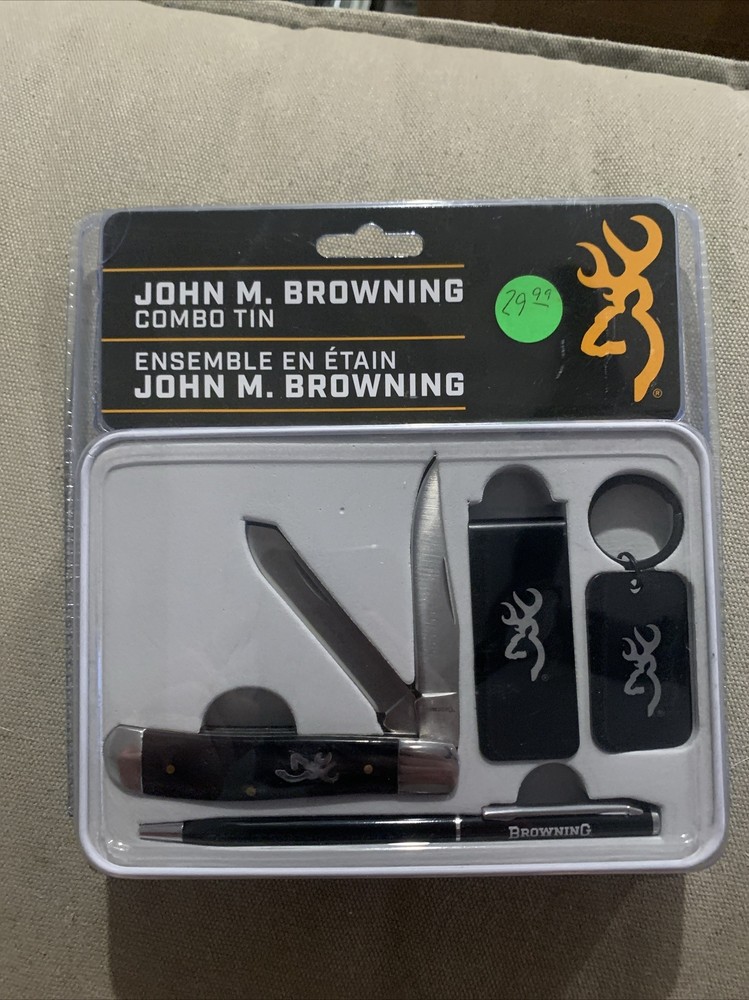 Browning John M. Browning Combo with Gift Tin