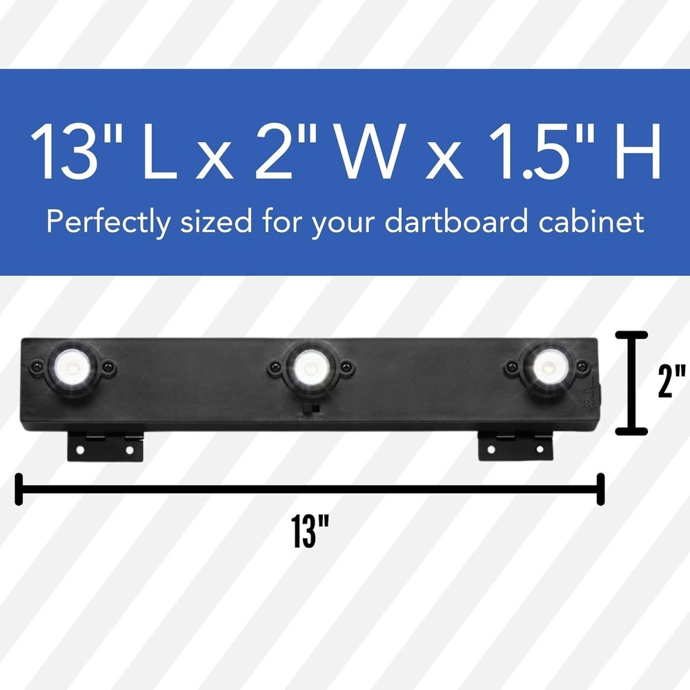 Shadow Buster Dartboard Cabinet Mounted Display Light