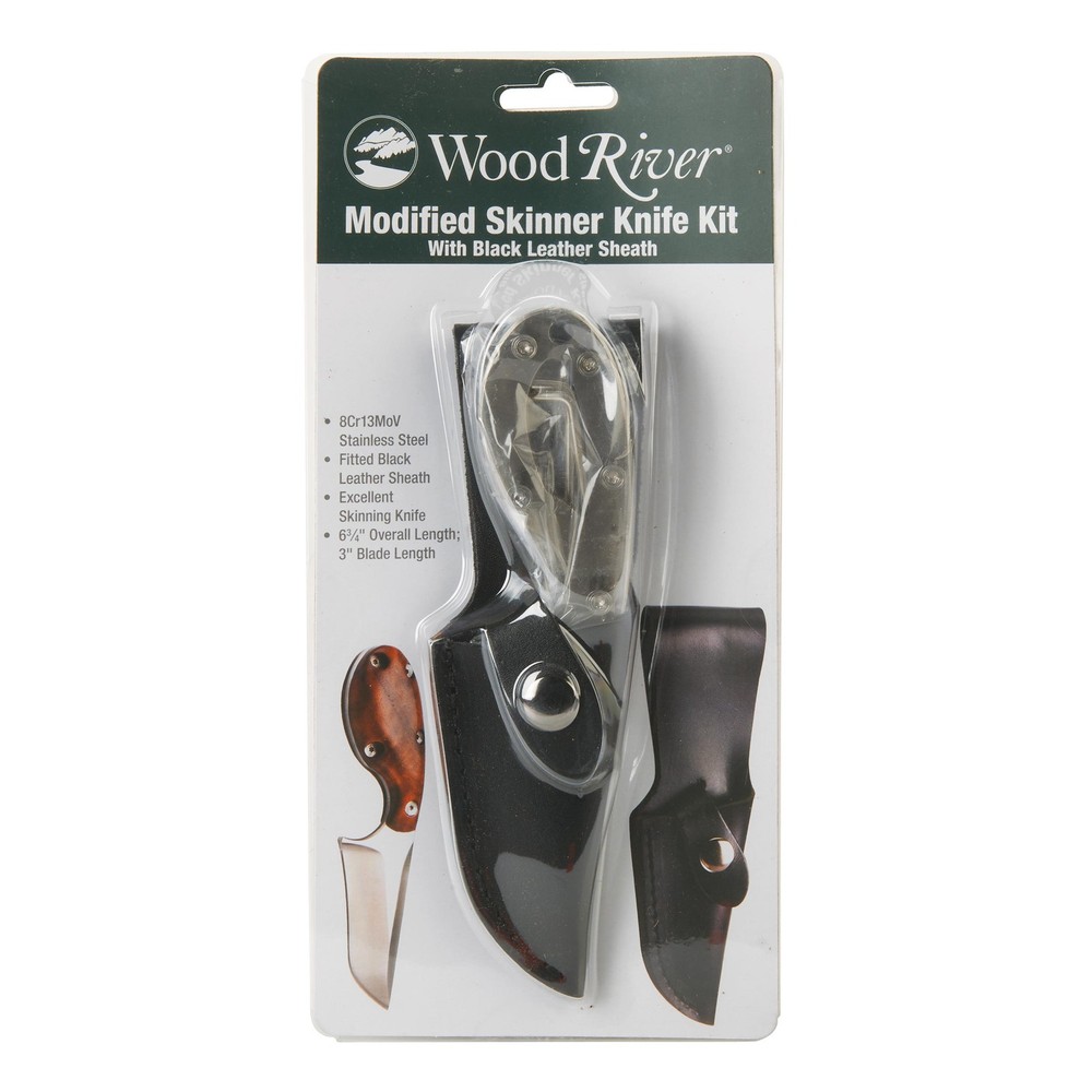 WOODRIVER Project Kit - Modified Skinner Knife