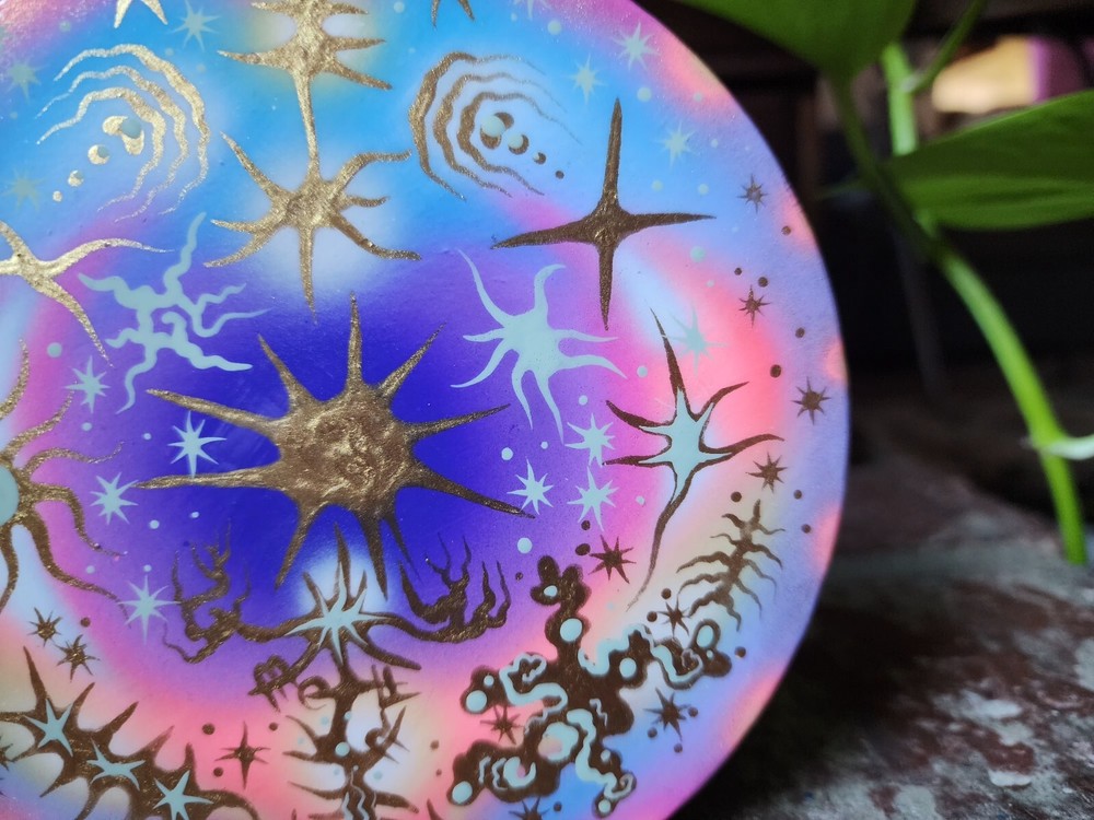 Coaster Pendulum Crystal Board