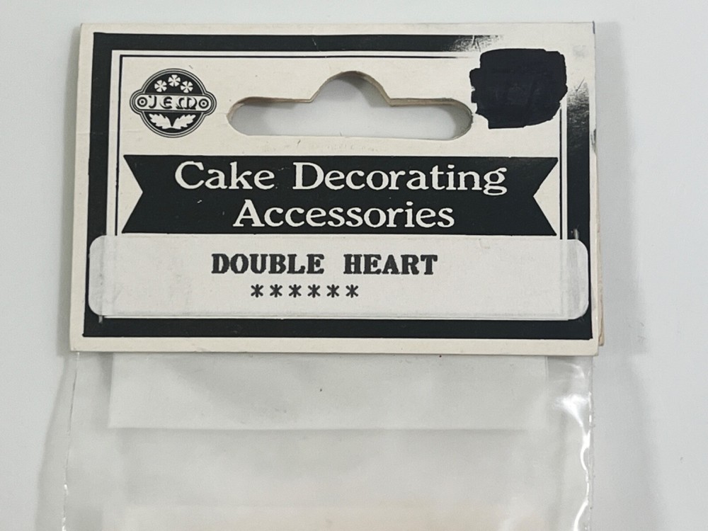 Jem Cake Decorating Accessories Double Heart