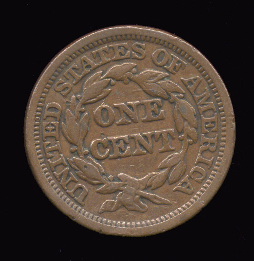 1844 ... VF+ Very Fine+ ... Large Cent (211-206)