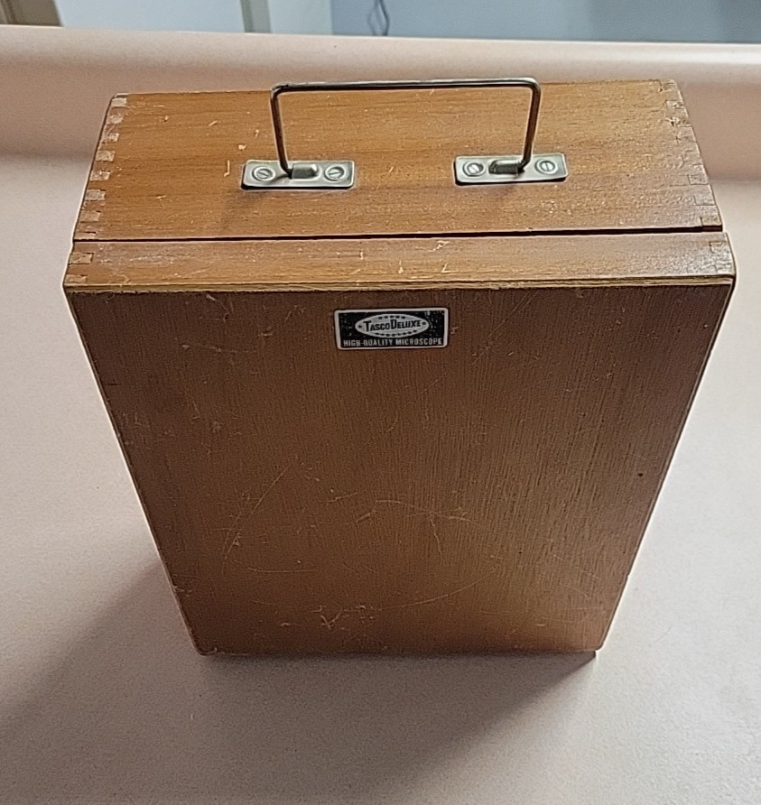 1970s Tasco Deluxe Model 972 High Quality Microscope Kit