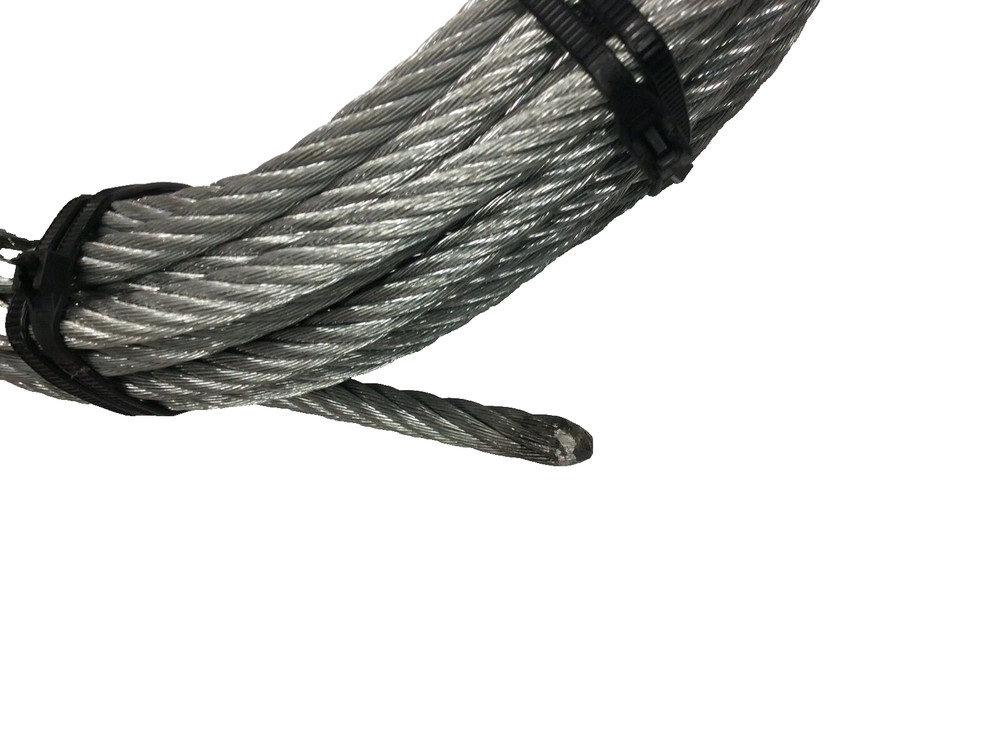 Water Service Trenchless Line Mini Slice Puller Pipe Replacement Cable 1/4”x 75’