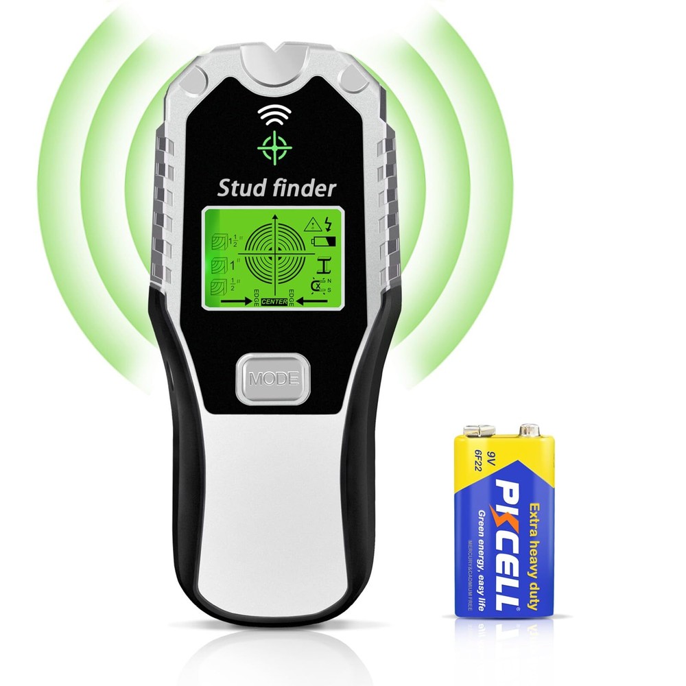 ASWKMOW Stud Finder Wall Scanner6 in 1 Multi-function Stud Finder Tool with U...
