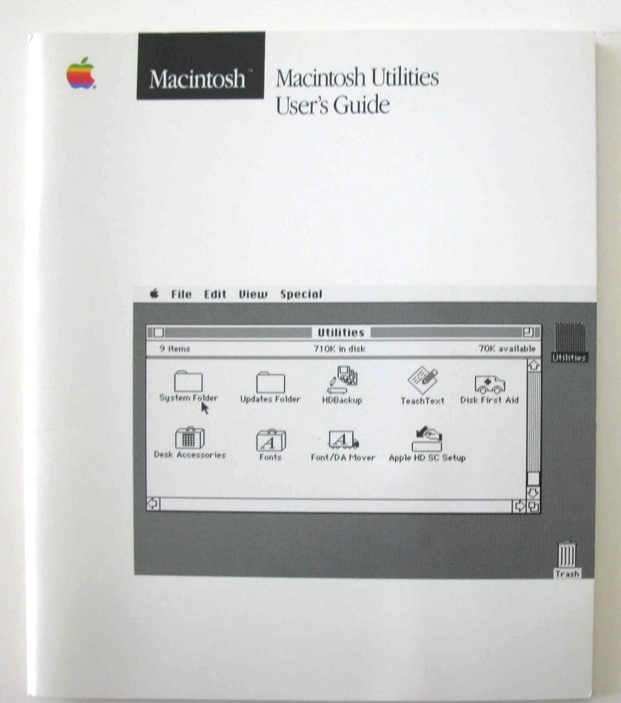 Macintosh Utilities User’s Guide 1987