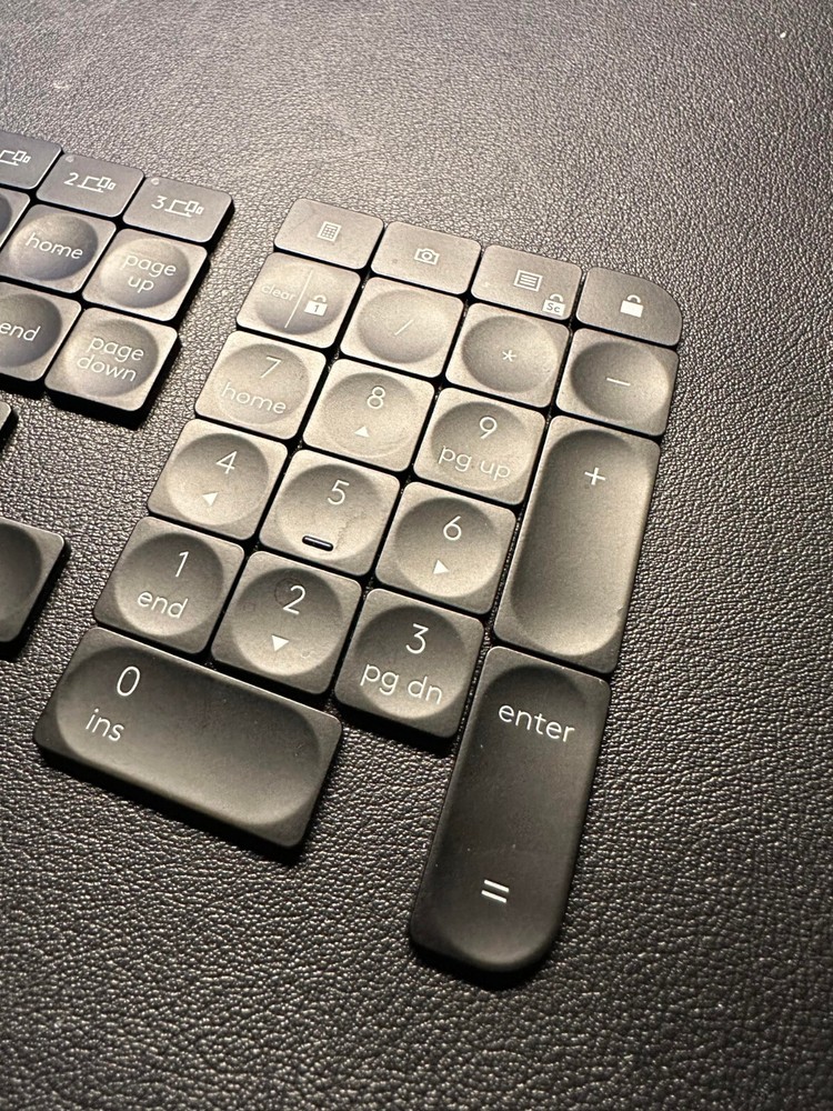 Logitech MX Keys - (1) Single OEM Replacement Key Cap and Hinge