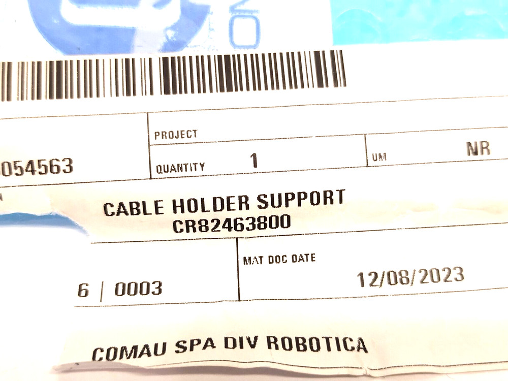 Comau CR82463800 Cable Holder Support/Bracket 1000544076