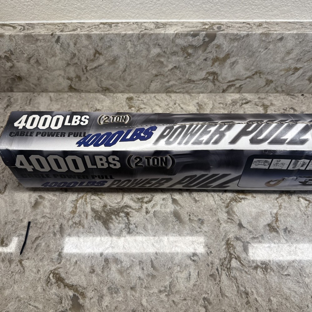 Cable Power Pull 2 Ton 4000 Lbs Cable Puller 24P2E1T in Original Box! New