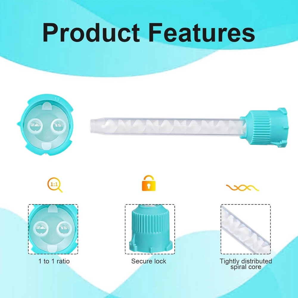 Dental Mixing Tips for Impression Material 50Pcs/Bag