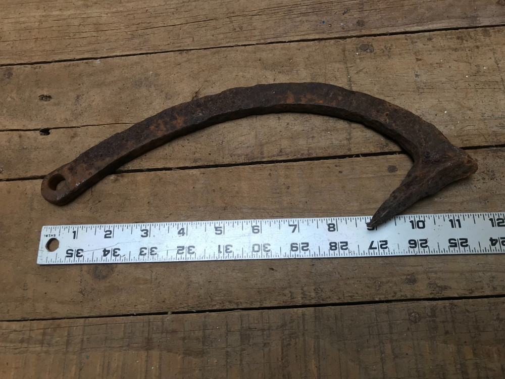 Old Rusty Log Roller Cant Hook Part Peavey Logging Lumberman Rustic Decor