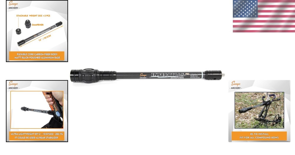 Expedition Series Compound Bow Stabilizer Set