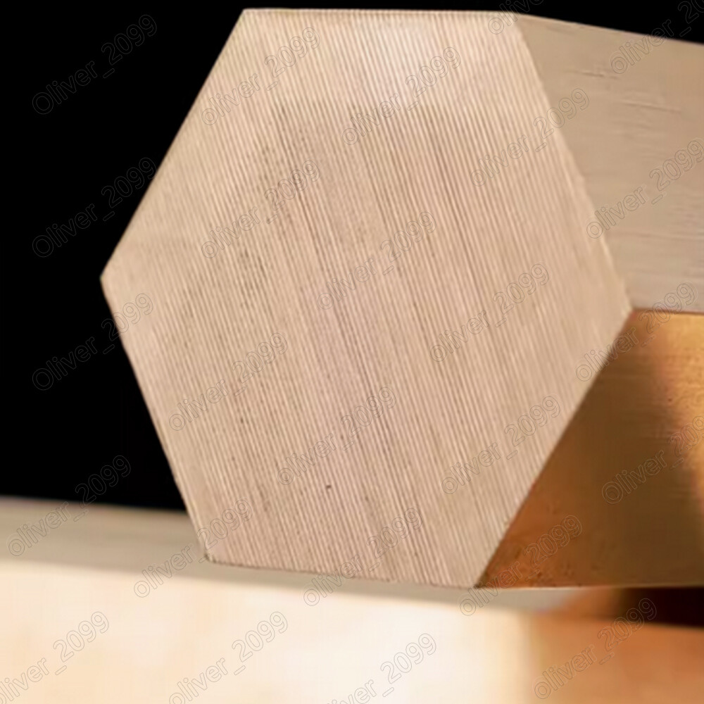 C28000 Brass Hexagonal Rods Brass Hex Stick Solid Brass Hex Bar Select Size