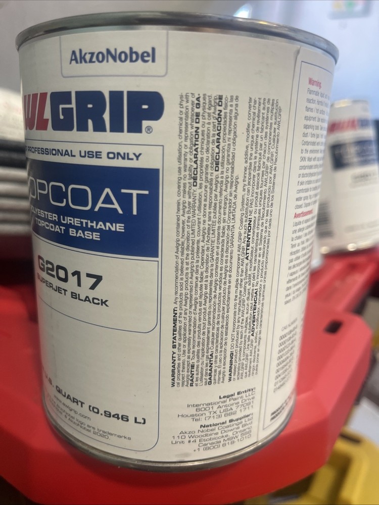 Awlgrip Topcoat Polyester Urethane G2017 One Quart